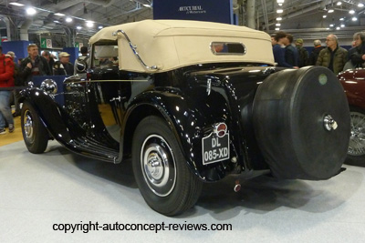 1932 Delage D8S Cabriolet Pourtout